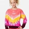 Adjmi Tops Tie-Dye Crewneck Sweatshirt