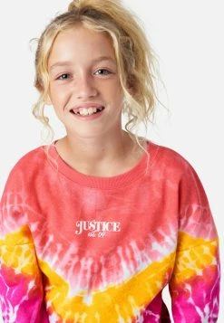 Adjmi Tops Tie-Dye Crewneck Sweatshirt