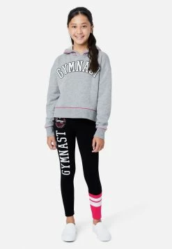 Adjmi Tops Sports Graphic Hoodie