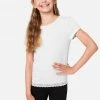 Adjmi Lace-Trim Scoop Neck Tee Tops