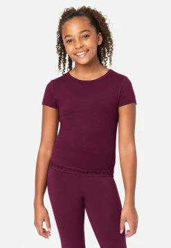 Adjmi Tops Lace-Trim Scoop Neck Tee