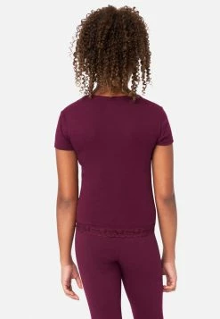 Adjmi Tops Lace-Trim Scoop Neck Tee