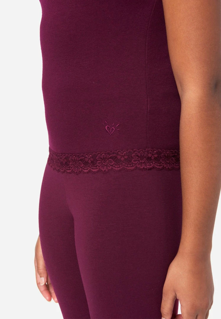 Adjmi Tops Lace-Trim Scoop Neck Tee 5 Adjmi Tops Lace-Trim Scoop Neck Tee