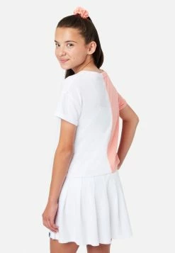 ADJMI Split Graphic Oversized SS Tee- Tennis Club W. Srunchy