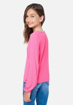Adjmi Ribbed Lace-Up Wrap Top Tops