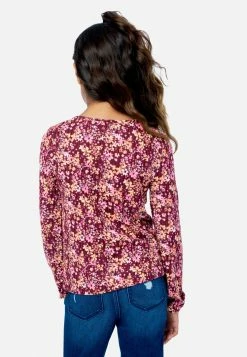 Adjmi Tops Ribbed Lace-Up Wrap Top