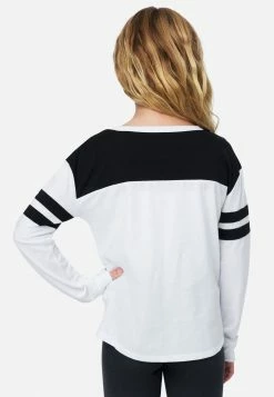 Adjmi Color Block Scoop Neck Tee Tops