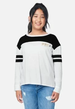 Adjmi Color Block Scoop Neck Tee Tops