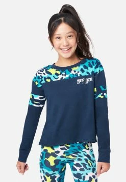 Adjmi Tops Color Block Scoop Neck Tee