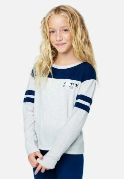 Adjmi Tops Color Block Scoop Neck Tee