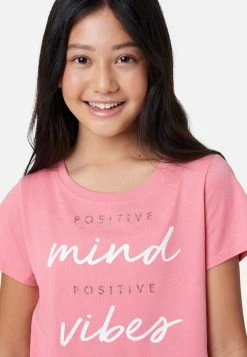 Adjmi Tops Graphic Cross-Front Tee