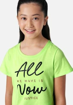 Adjmi Graphic Cross-Front Tee Tops