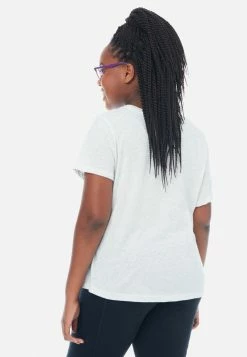 Adjmi Tops Graphic Cross-Front Tee