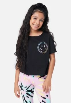 Adjmi Tops Graphic Crop Tee