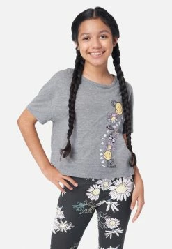 Adjmi Graphic Crop Tee Tops