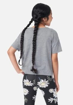 Adjmi Graphic Crop Tee Tops