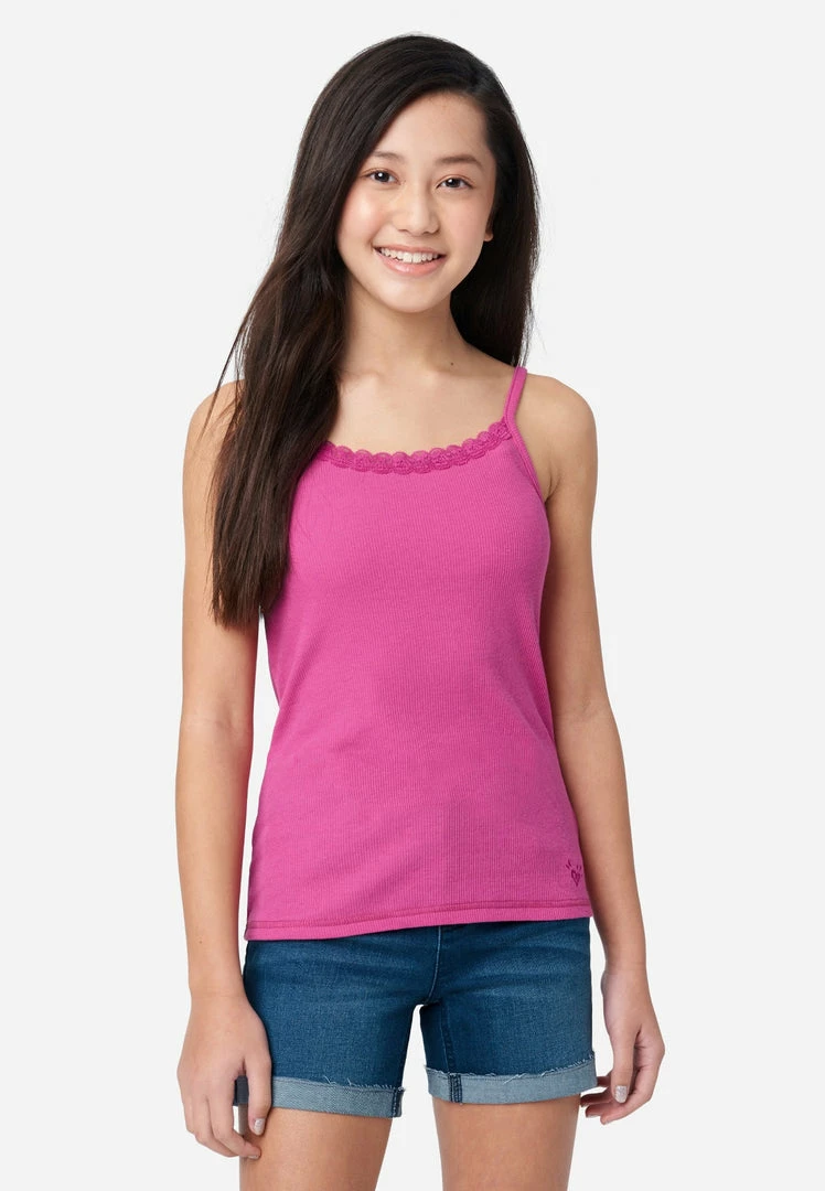 Adjmi Lace-Trim Scoop Neck Tank Tops 3 Adjmi Lace-Trim Scoop Neck Tank Tops