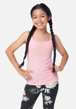 Adjmi Lace-Trim Scoop Neck Tank