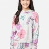 Adjmi Patterned Hacci Hoodie Tops 2 Adjmi Patterned Hacci Hoodie Tops