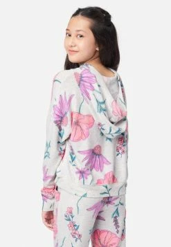 Adjmi Patterned Hacci Hoodie Tops