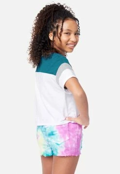 Adjmi Tops Color Block Graphic Tee