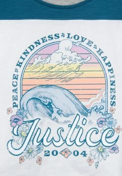 Adjmi Tops Color Block Graphic Tee