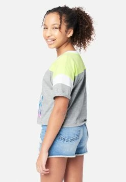 Adjmi Color Block Graphic Tee