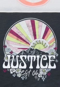 Adjmi Color Block Graphic Tee