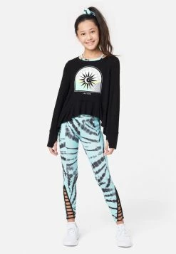 Adjmi Collection X By Justice Graphic Layered Top