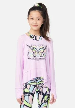 Adjmi Tops Collection X By Justice Graphic Layered Top