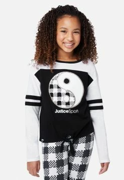 Adjmi J Sport Graphic Tie-Front Tee