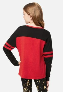 Adjmi J Sport Graphic Tie-Front Tee