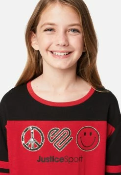 Adjmi J Sport Graphic Tie-Front Tee