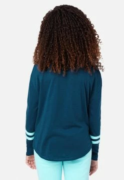 Adjmi Sports Graphic Tie-Front Tee Tops