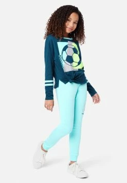 Adjmi Sports Graphic Tie-Front Tee Tops 9 Adjmi Sports Graphic Tie-Front Tee Tops