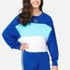Adjmi Color Block Crop Sweatshirt Tops 1 Adjmi Color Block Crop Sweatshirt Tops