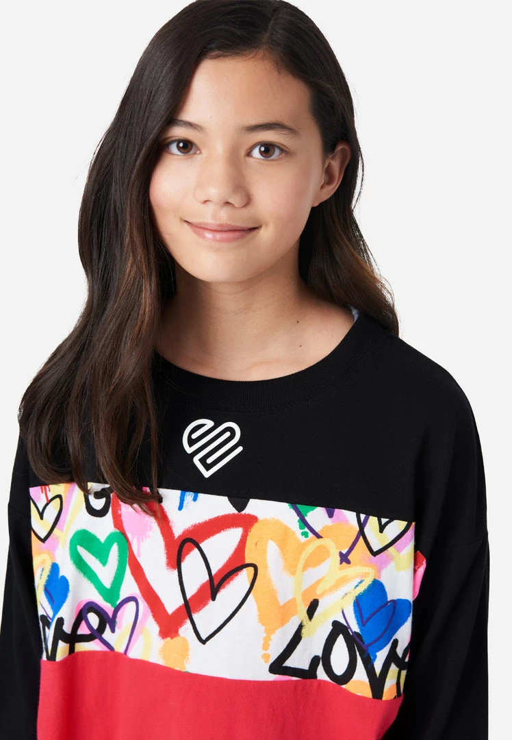 Adjmi Color Block Crop Sweatshirt Tops 5 Adjmi Color Block Crop Sweatshirt Tops