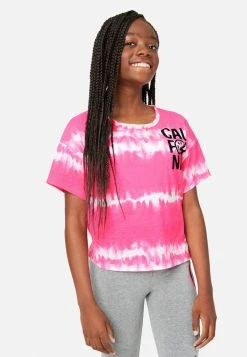 Adjmi Tie-Dye Scoop Neck Tee