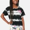 Adjmi Tie-Dye Scoop Neck Tee Tops