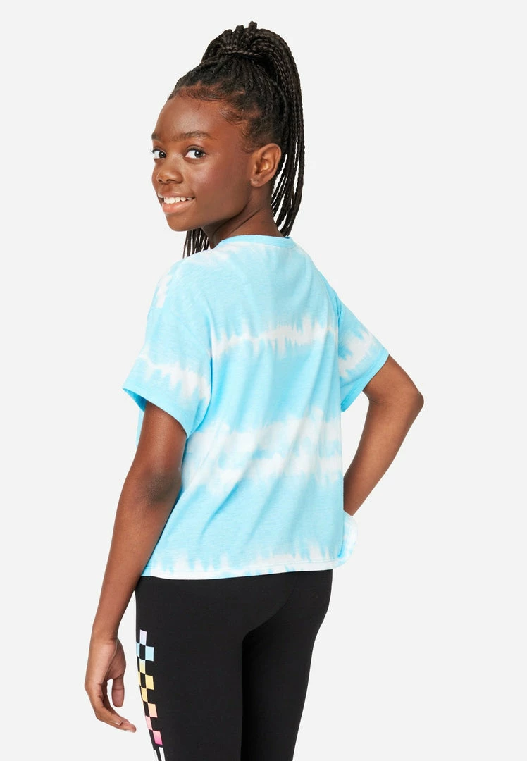 Adjmi Tie-Dye Scoop Neck Tee Tops 4 Adjmi Tie-Dye Scoop Neck Tee Tops