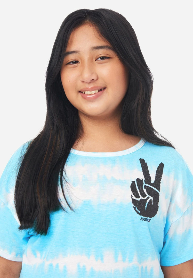 Adjmi Tie-Dye Scoop Neck Tee Tops 9 Adjmi Tie-Dye Scoop Neck Tee Tops