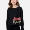 Adjmi Tops J Sport Layered Graphic Raglan Long Sleeve Tee 2 Adjmi Tops J Sport Layered Graphic Raglan Long Sleeve Tee