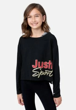 Adjmi Tops J Sport Layered Graphic Raglan Long Sleeve Tee