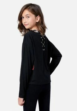 Adjmi Tops J Sport Layered Graphic Raglan Long Sleeve Tee