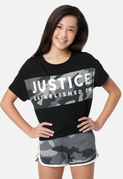 Adjmi Graphic Oversized Crewneck Tee Tops