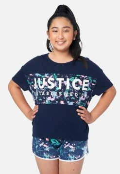 Adjmi Graphic Oversized Crewneck Tee Tops