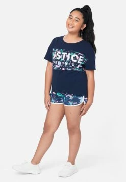 Adjmi Graphic Oversized Crewneck Tee Tops