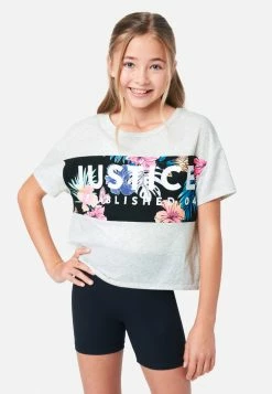 Adjmi Graphic Oversized Crewneck Tee Tops