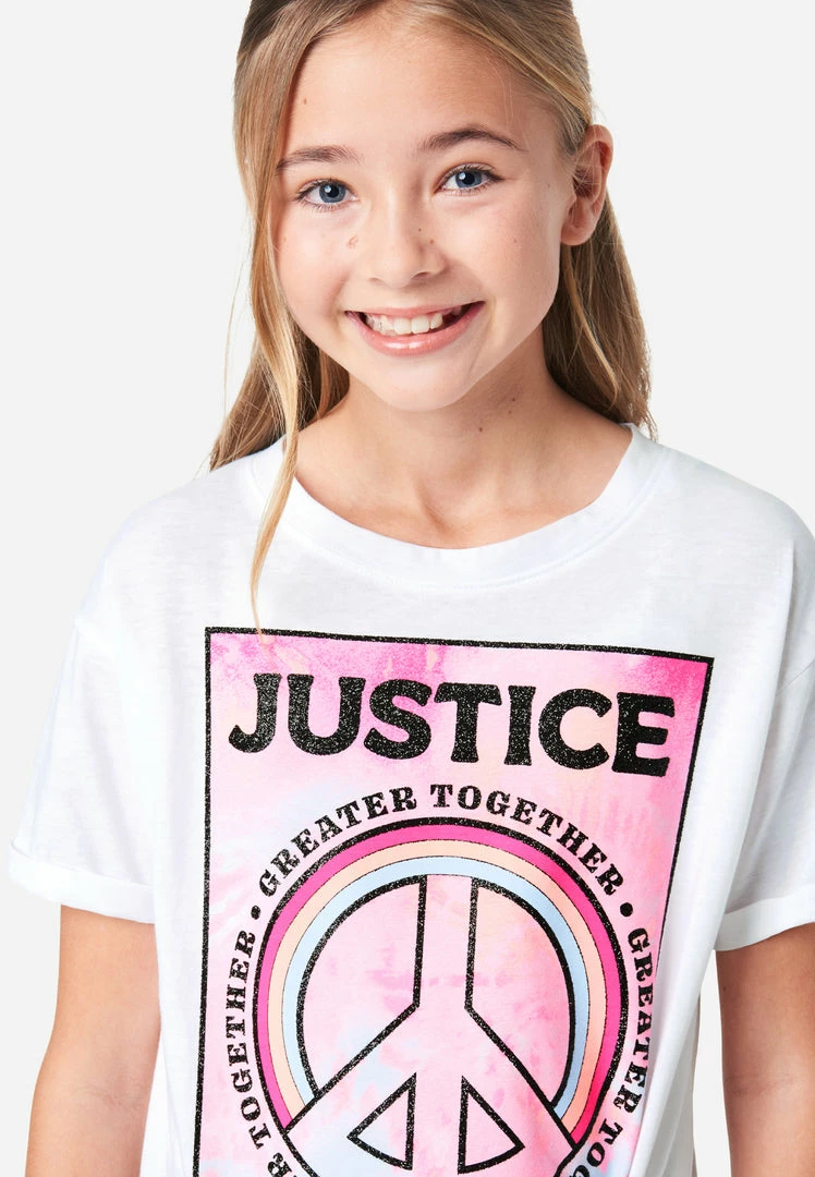 Adjmi Graphic Tie-Front Tee Tops 5 Adjmi Graphic Tie-Front Tee Tops