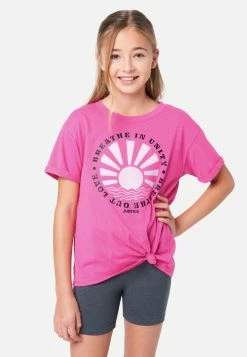 Adjmi Graphic Tie-Front Tee